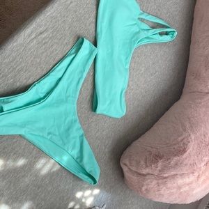 shein mint green 1 should bikini